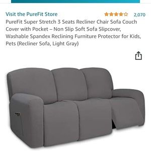 8 Piece Recliner Couch Cover